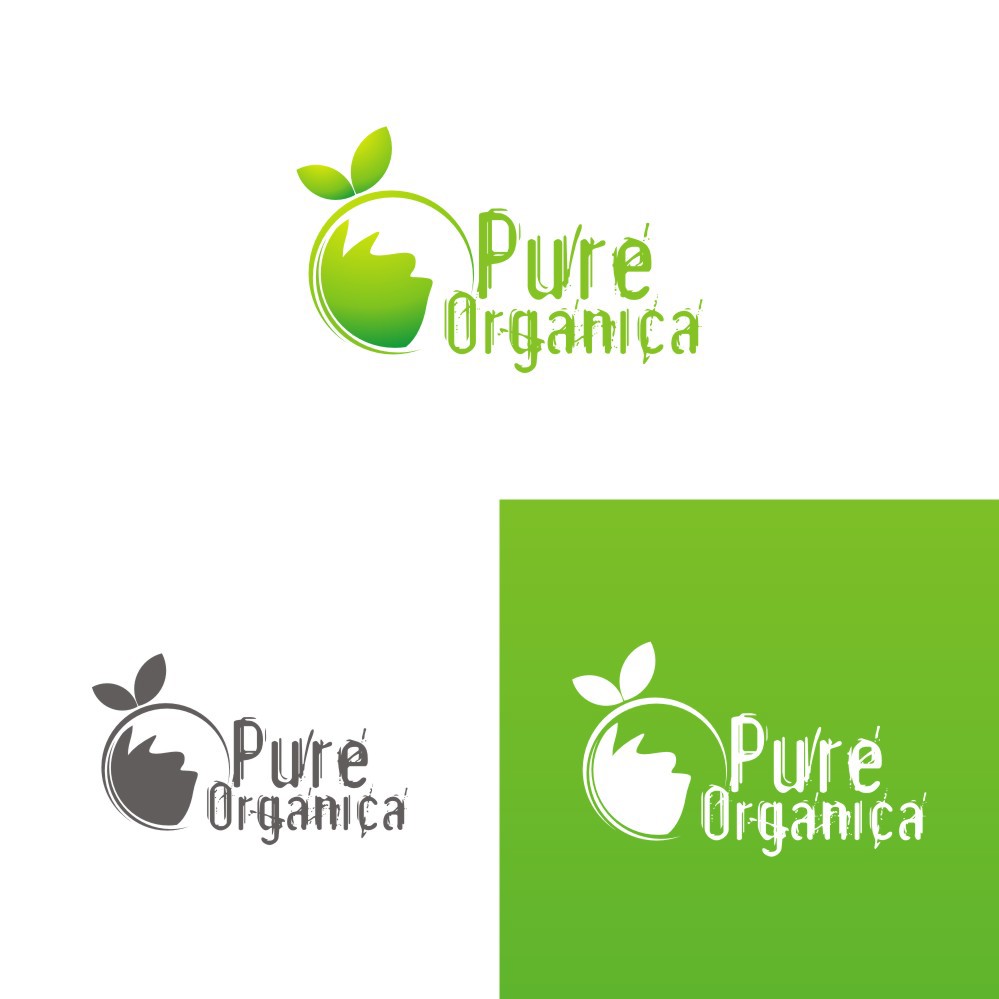 nutraceuticals natural food products Green logo organic logo