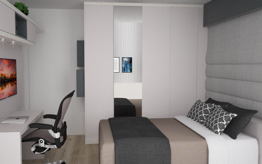 Dormitorio menino Quarto projeto interiores mobiliario