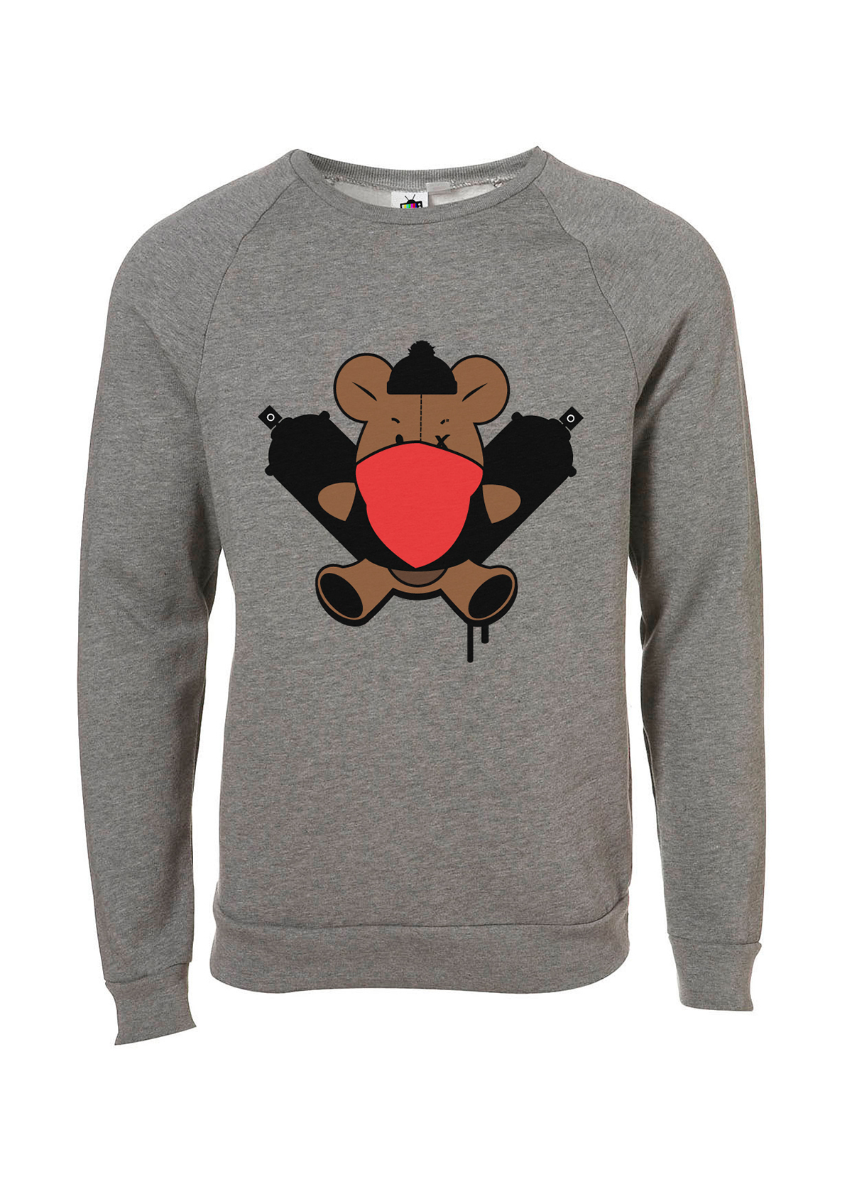 Teddy Urban Clothing Mascot Character cartoon sticker wear bear demand skate dope ink paint apparel