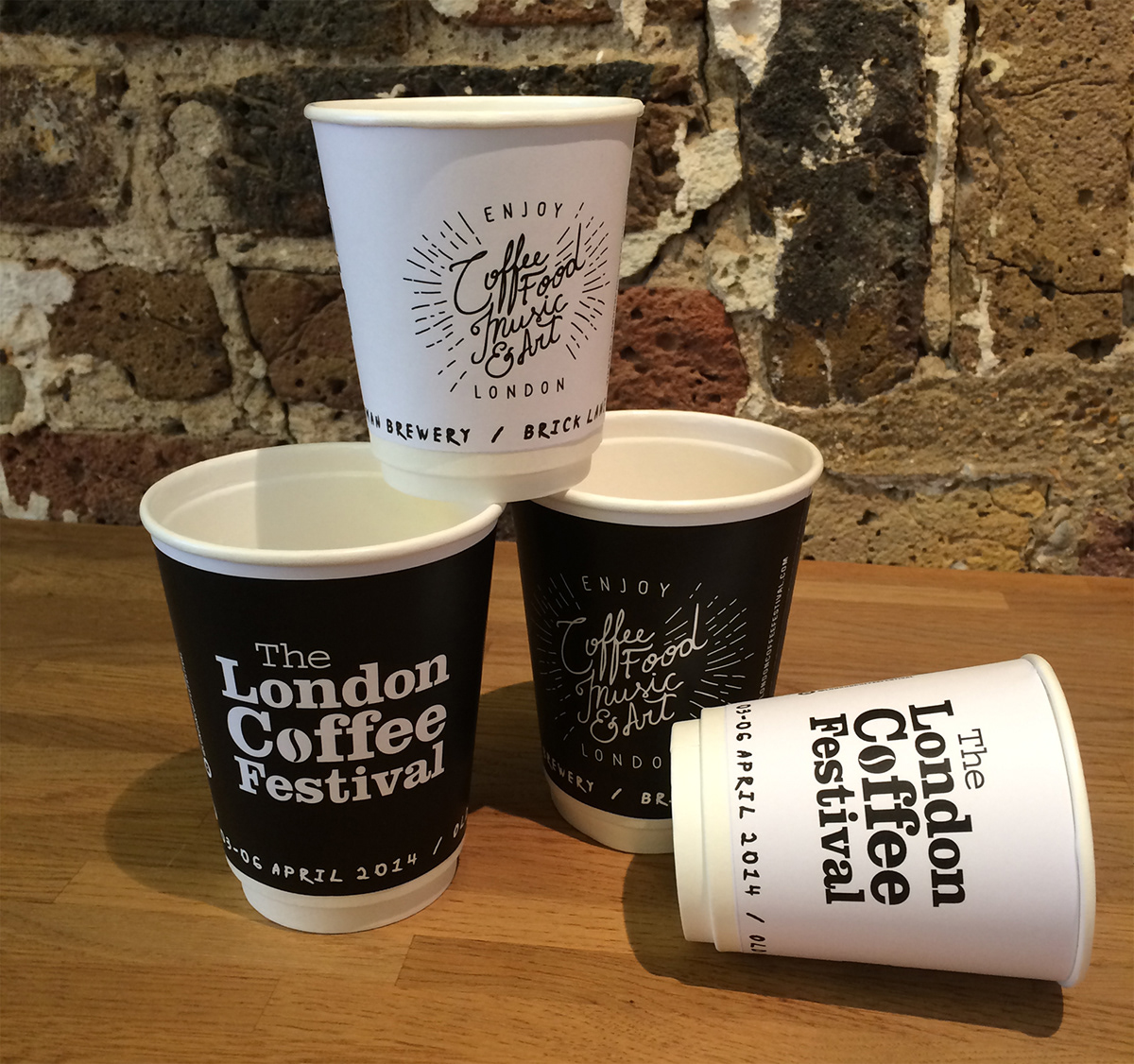 Coffee coffeecups design lettering London Food  art