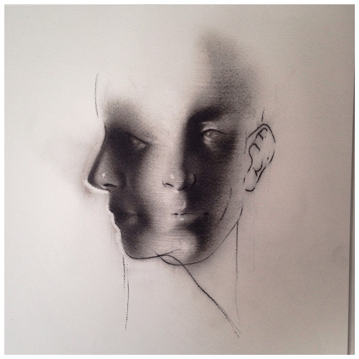 charcoal figure Figure Drawing portrait PORTRAIT DRAWING face face drawing