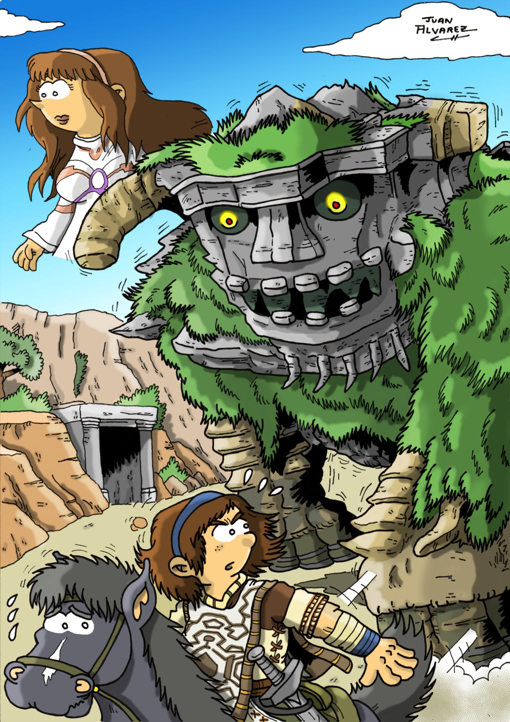comics fanarts tv series Cartoons Movies star wars tomb raider Videogames digital color inking