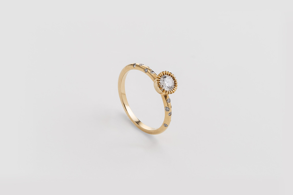 jewelry joyeria design atelier lewin bogota matrimonio wedding compromiso engage anillo ring oro diamante diamond 