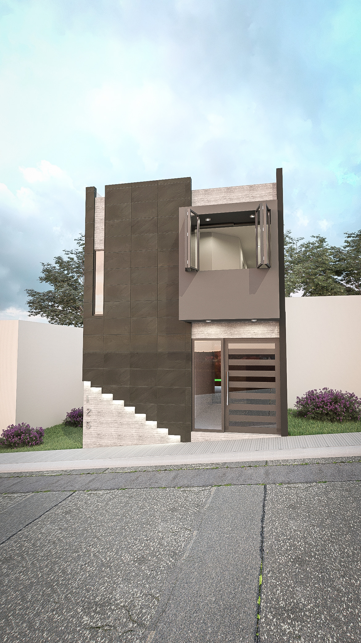 design arquitectura architecture 3D modern visualization Render