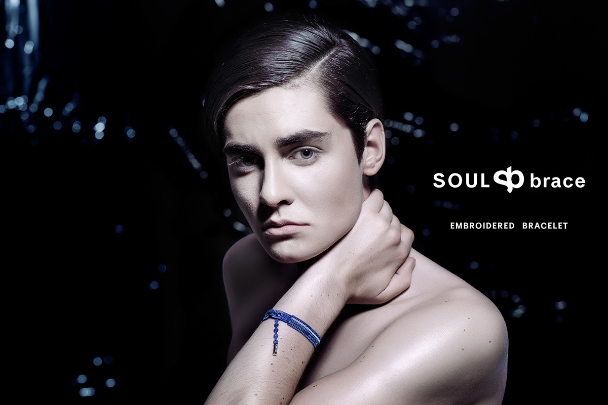 Soulbrace campaign Kampagne Armbänder armband models beauty dark accessoires accessories Schmuck