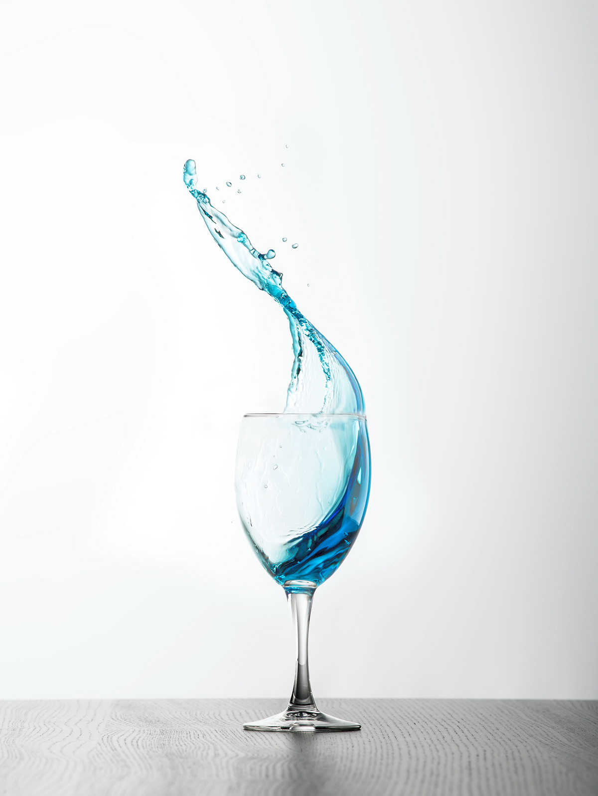 splash wine glass Liquid strobist