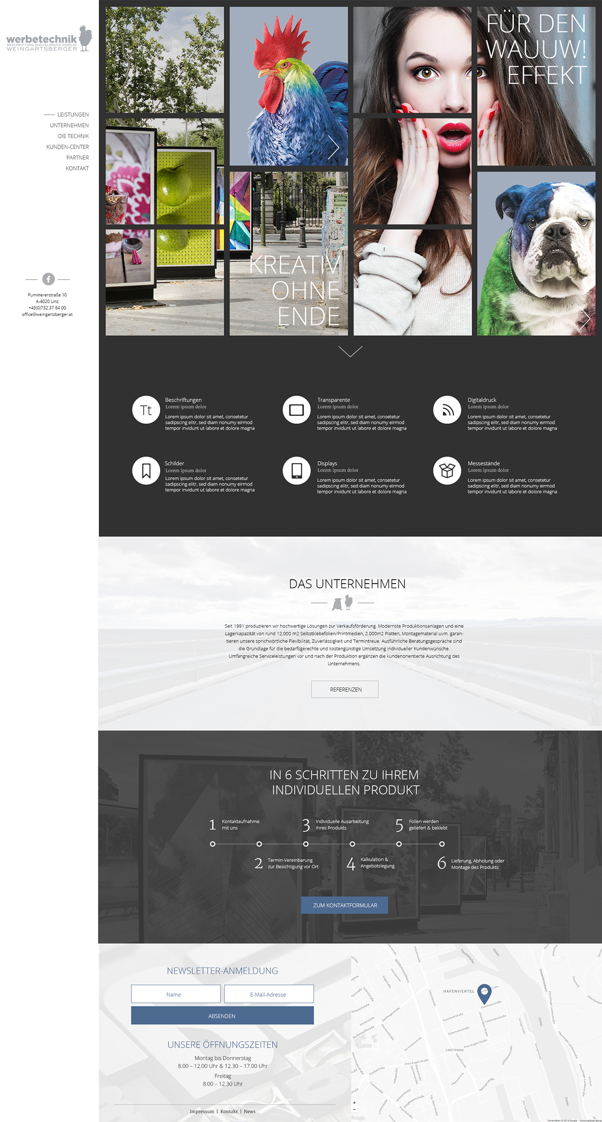 Web Design  Screen Design webart NEW DESIGN website relaunch