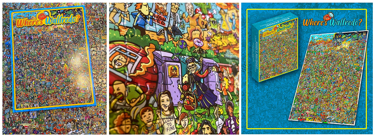 Poster Design posters concert rock detail music Phish search and find seek and find Where Is Wally