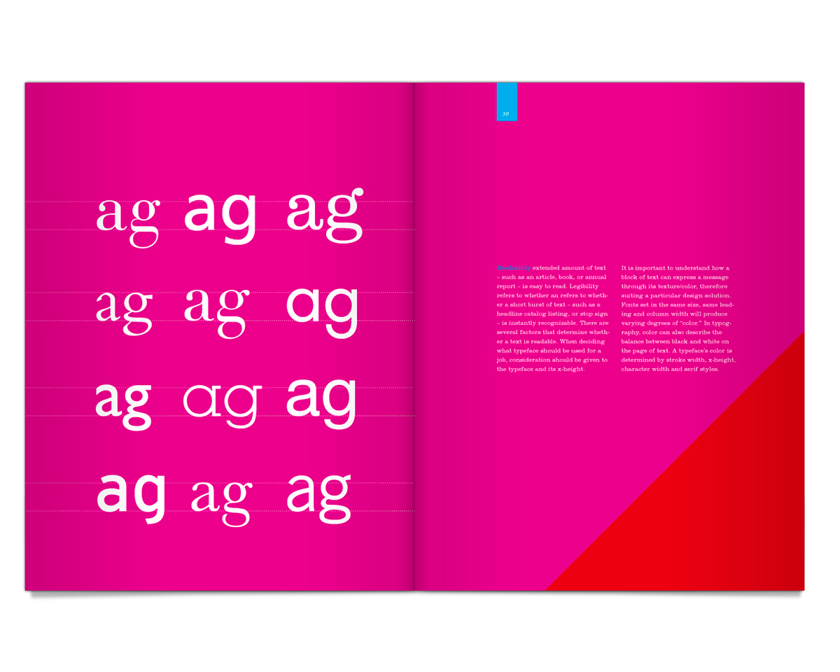 university of kansas KU Clarendon book typographic manual CMYK clean minimal Layout fidelity