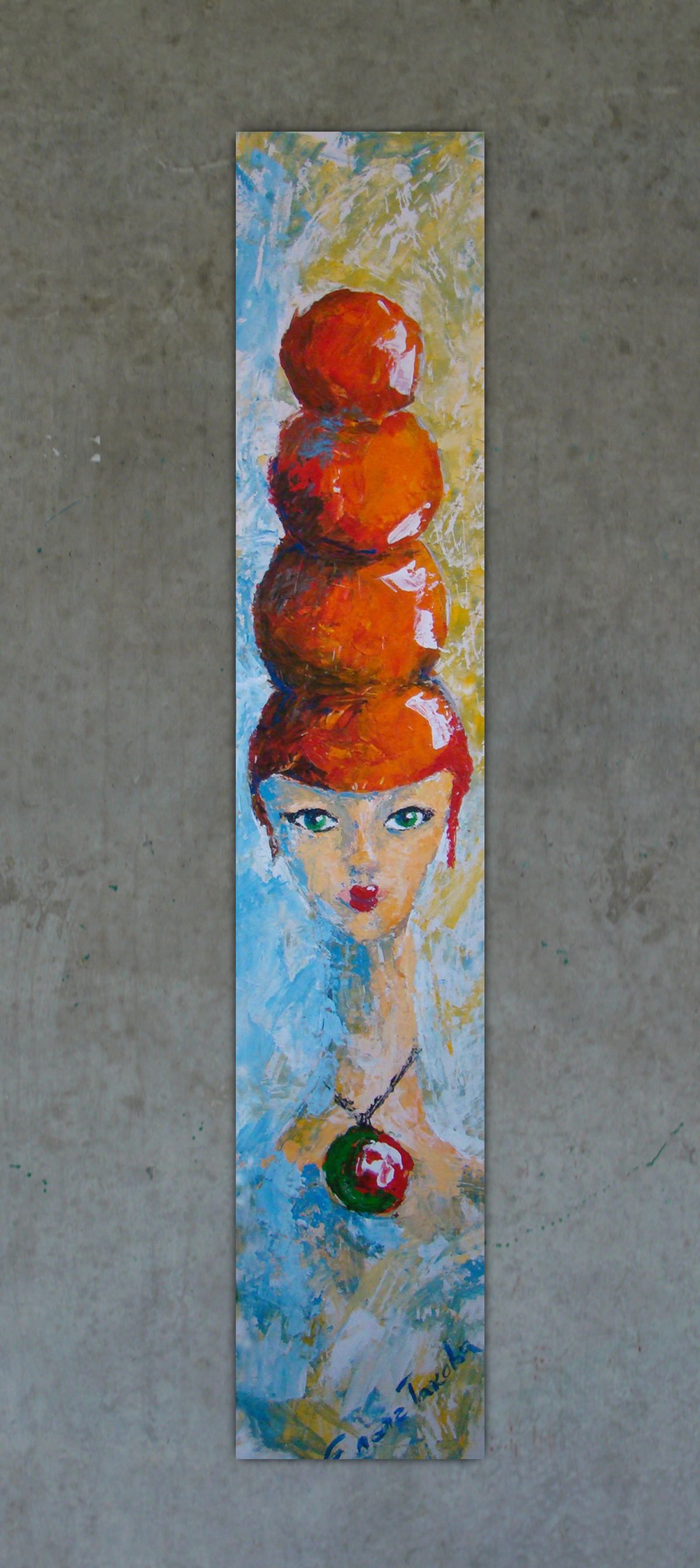 ElenaTakova pallet knife contemporary art Acrylic paint modern art