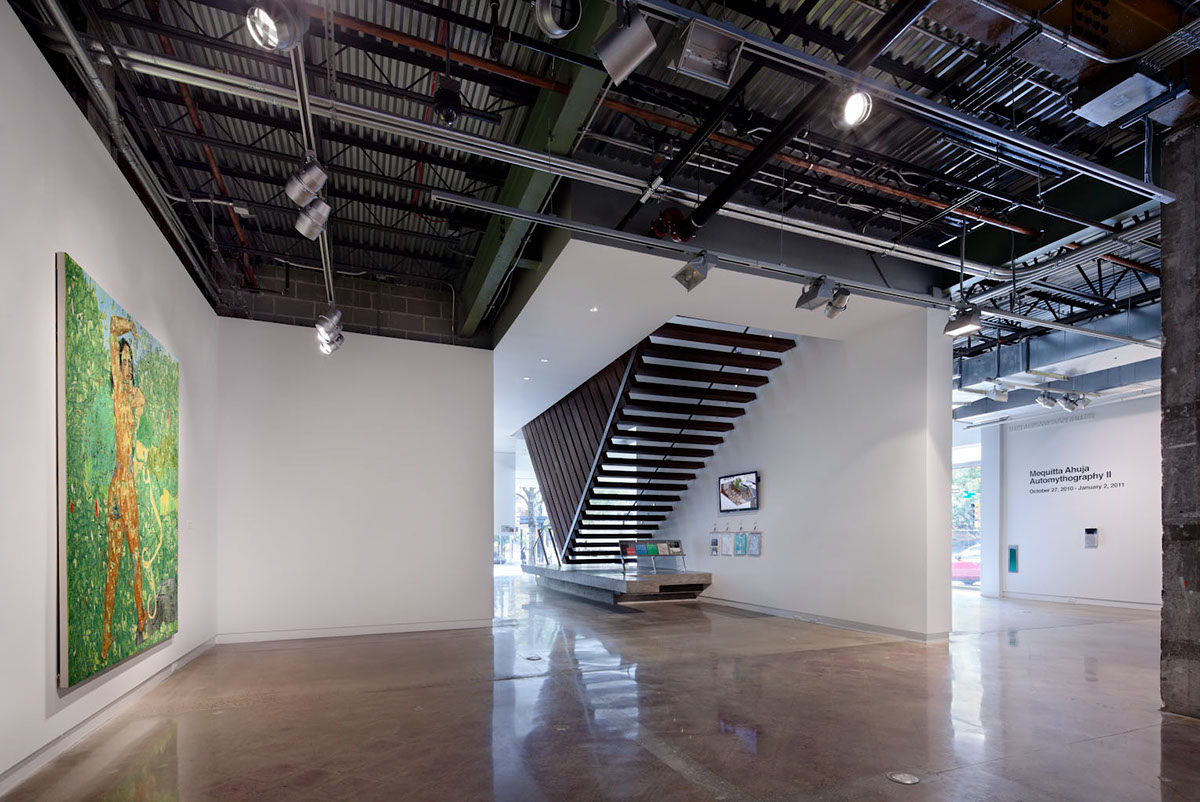 Austin Art Gallery  ltl architects adaptive reuse