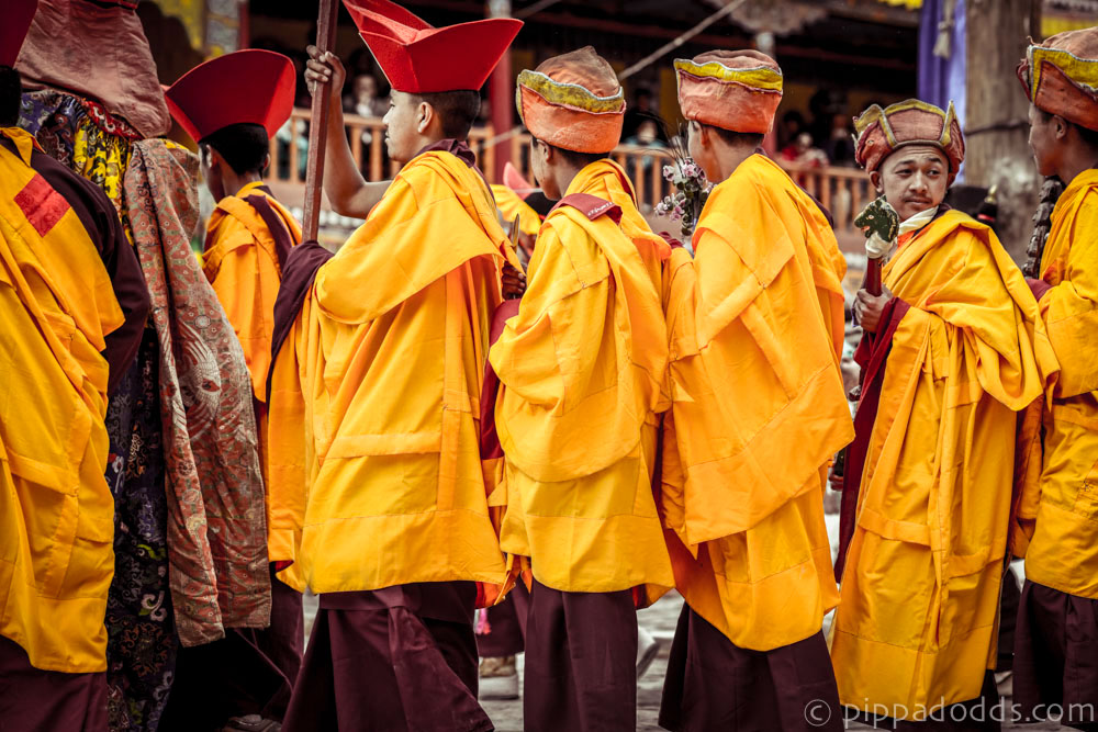 DANCE    ladakh India himalayas mountians monastery monks tradition meditation ritual trance movement costume masks