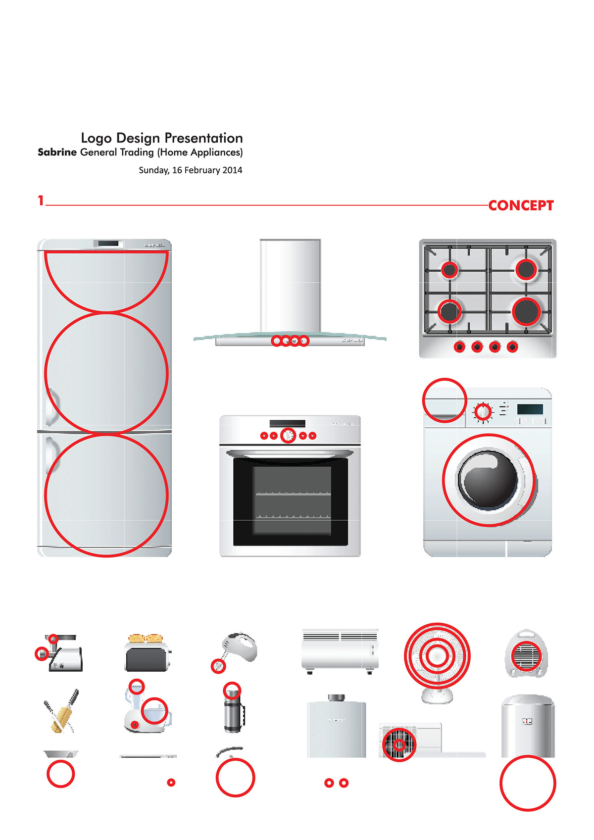 logo home appliances Electronics kitchens Minimalism modernism dubai UAE General Trading