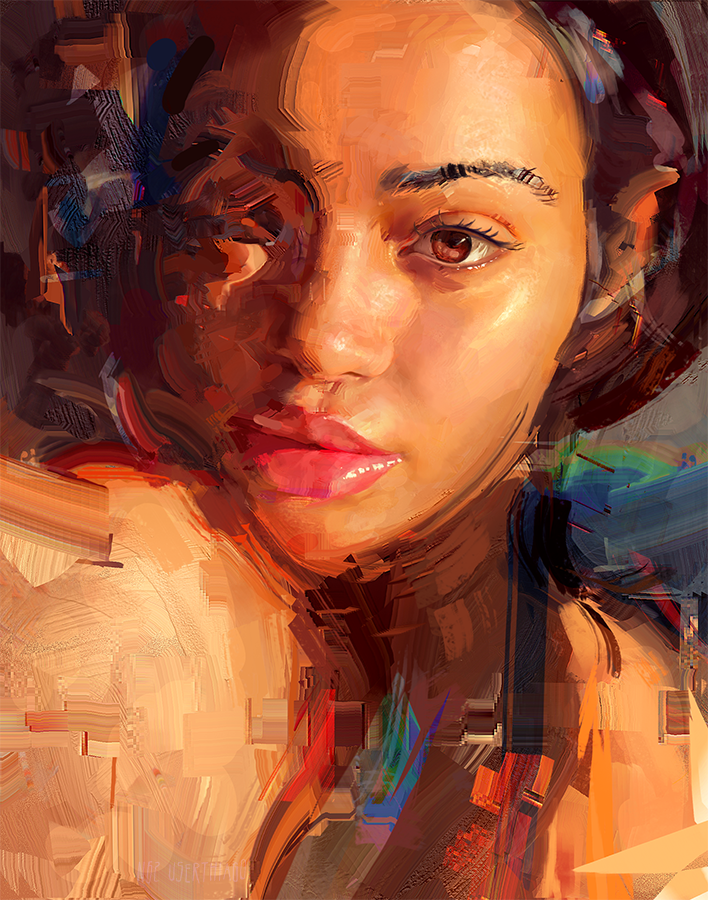 realismo retrato portrait userthiago 2D texture art FINEART Realism brush