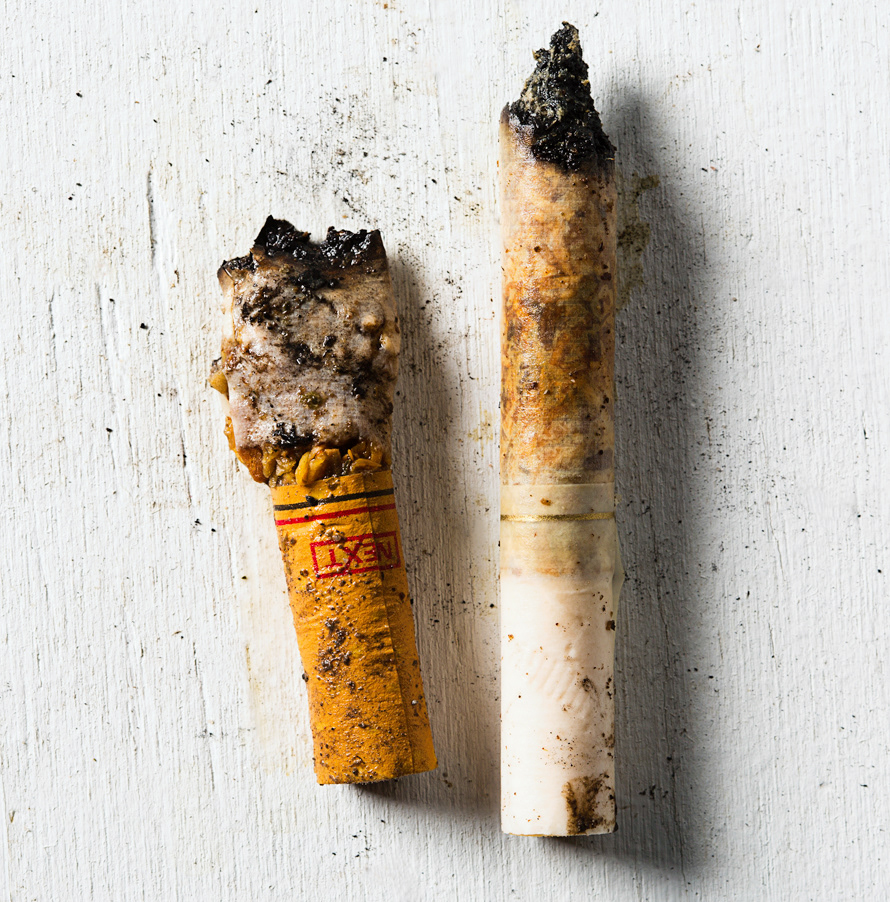waste smoker cigarette butt déchet worldwide