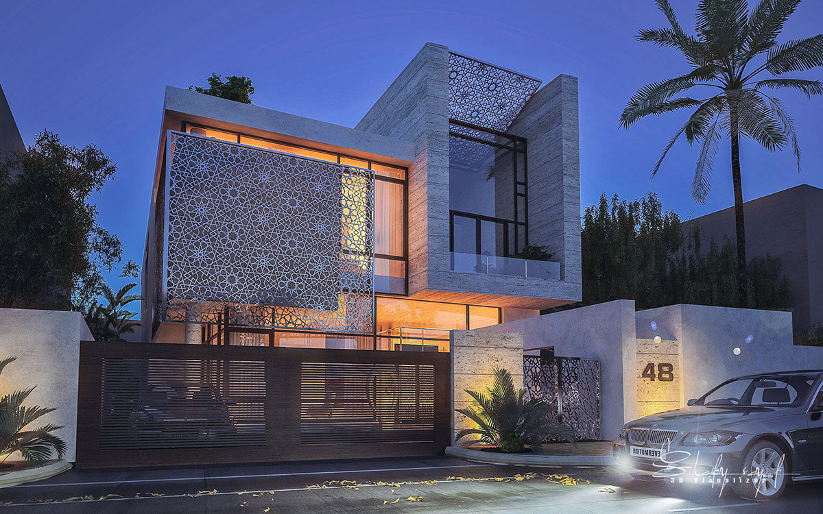exterior 3dmax vray visualization