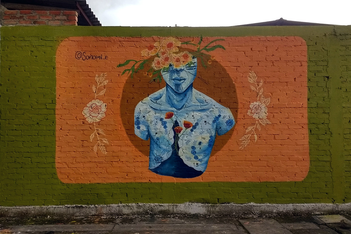 MURALISMO Popayán mujeresgraffiti mujeresmuralistas amor Love Muralism