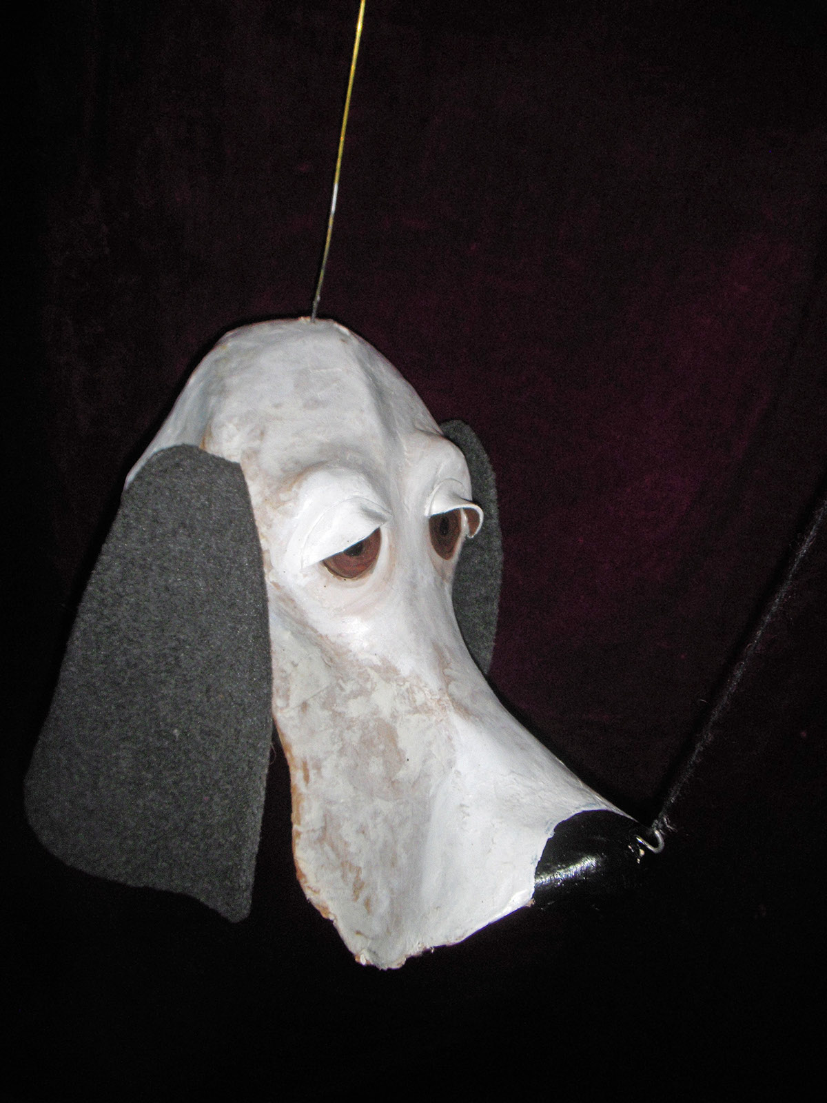 Toy Theater Papier Mache Found objects Object Theater Theater Design masks
