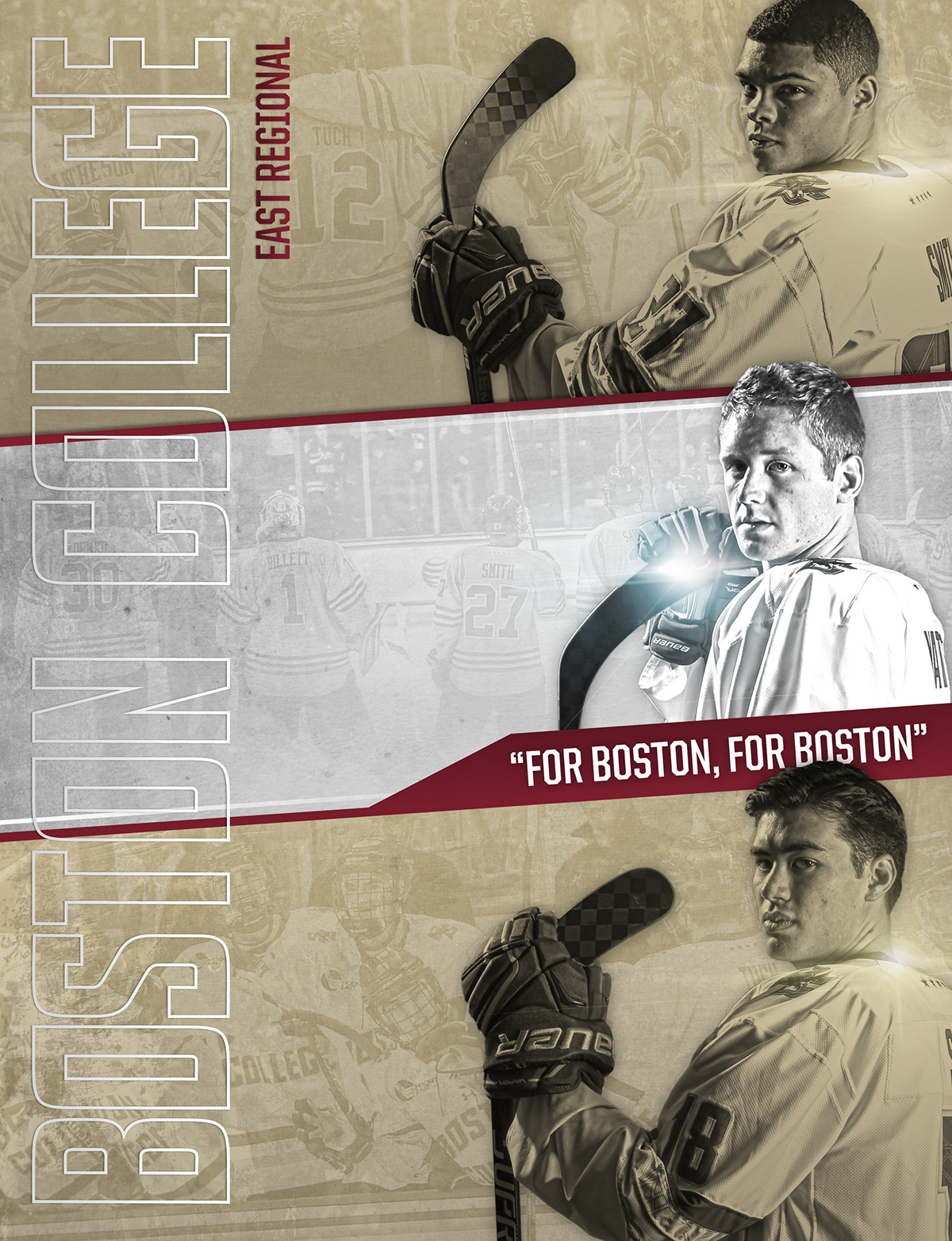 Boston College hockey NCAA Ice Hockey college athletics social media twitter infographic sports athletics