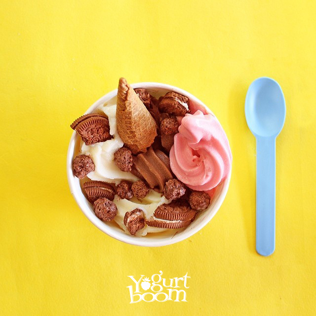ice cream yogurt social media redes sociales instagram facebook twitter Yogurt Boom