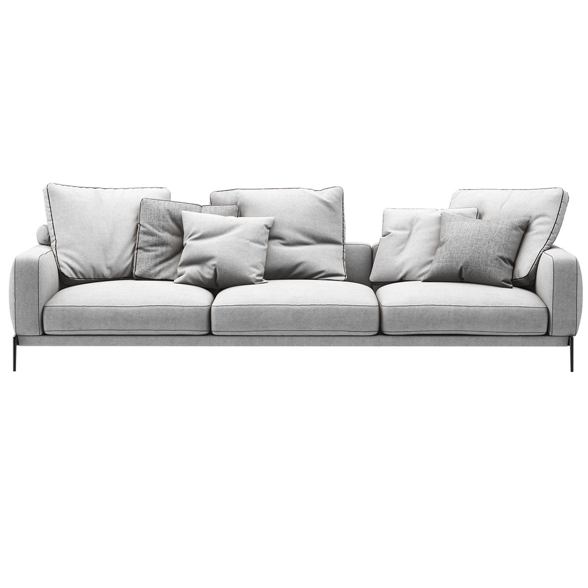 sofa 3D model MAX vray corona Flexform furniture