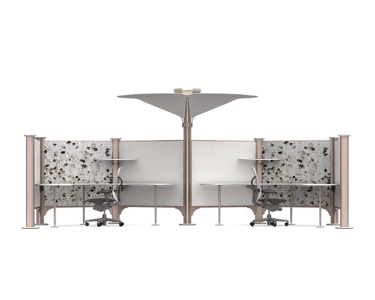 Herman Miller ayse birsel office system contract furniture 120 degrees 
