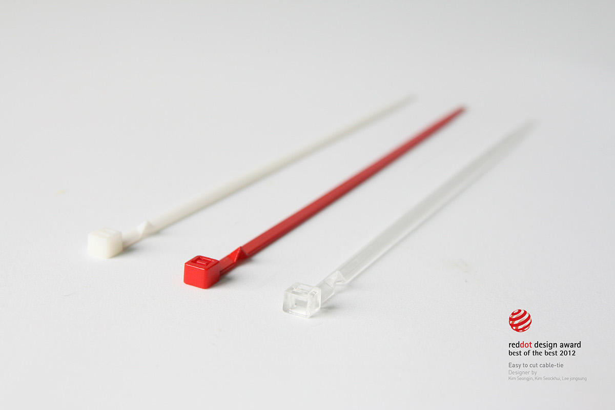 cable tie design product reddot reddot red 2012s reddot concept award