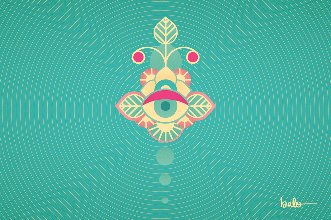 #eye #green #illustration #wallpaper