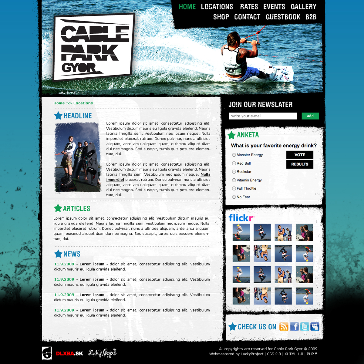 wakeboarding cable park Győr