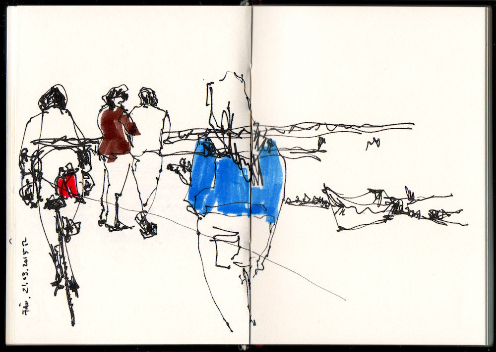 graphic diary sketchbook