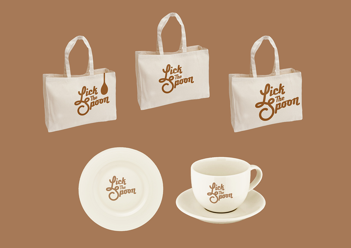 design chocolate logo brand rebranding lick the spoon Visual Merchandising Livery Logotype type vm graphics