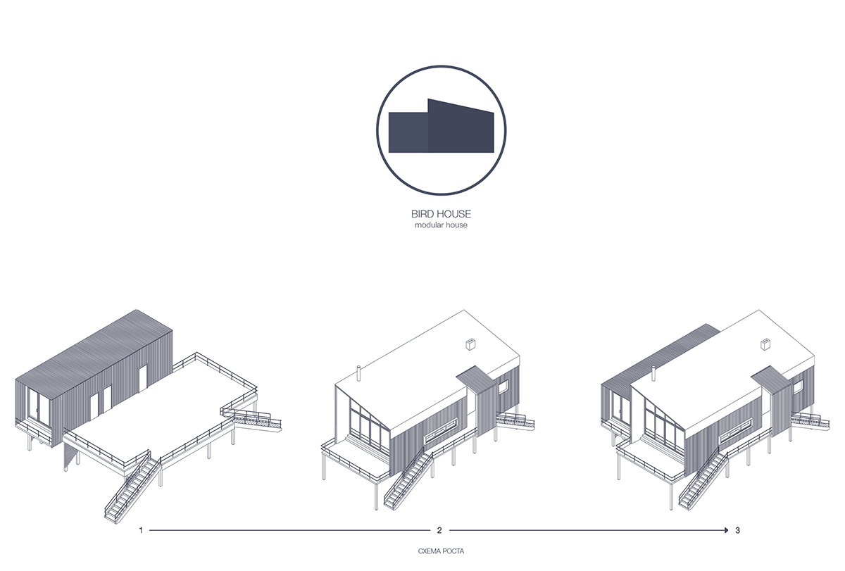 house visualization modular house house visualization Architecture Visualization rendering zrobym belarus minsk minsk belarus