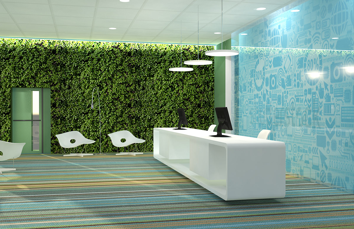 google office Corporate Design interiors color