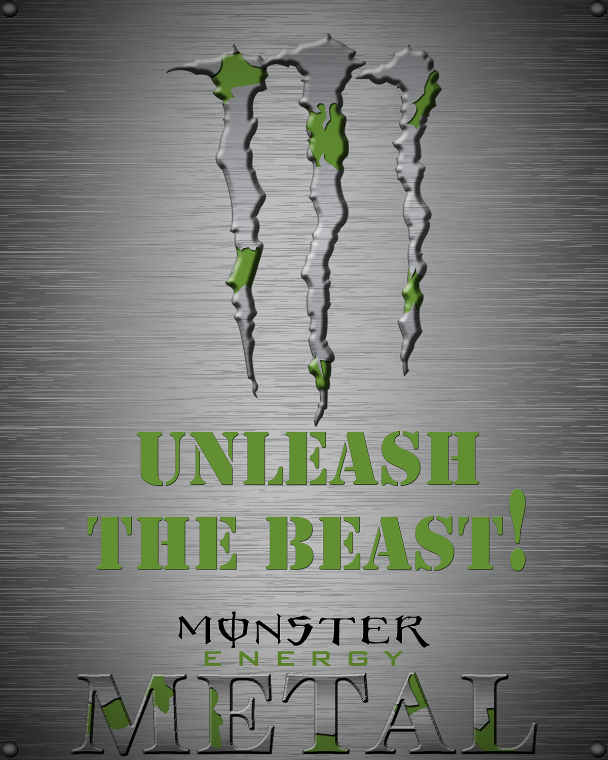 monster graphic design flavor energy Unleash the beast matt shadoin box can drink
