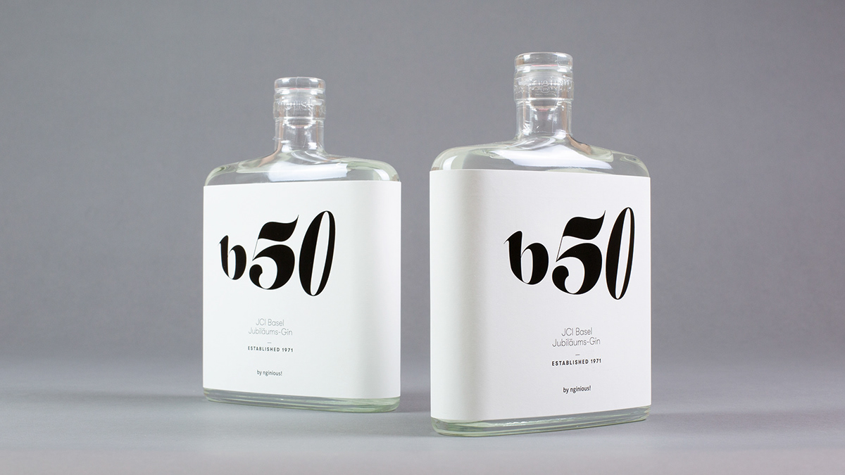 gin graphic design  Label logo Minimalism Packaging typography  