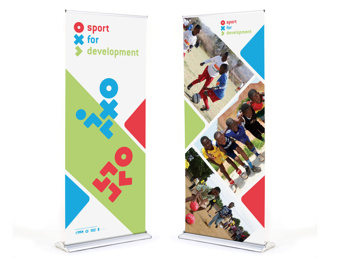 NGO sport development print Corporate Identity