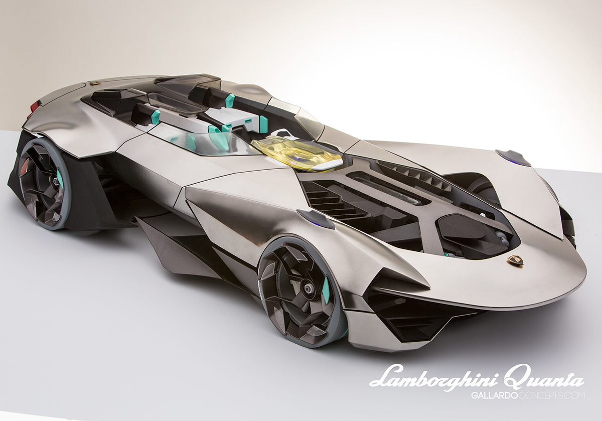 Lamborghini Quanta // hard model on Behance