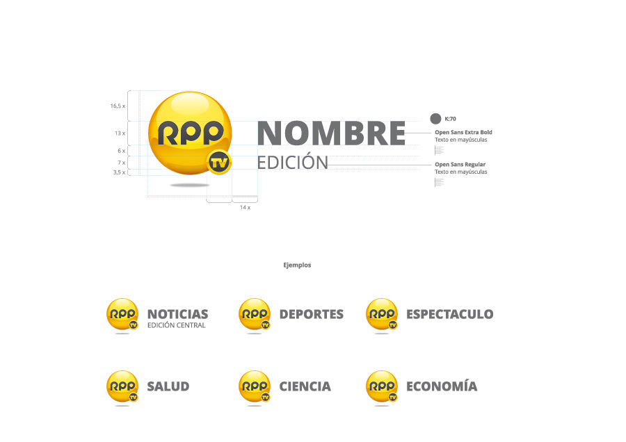 brand  branding  design  id tv logo peru argentina corporate id identity Channel lima news news channel information noticias información informativo comunicación Radio rpp rpp tv