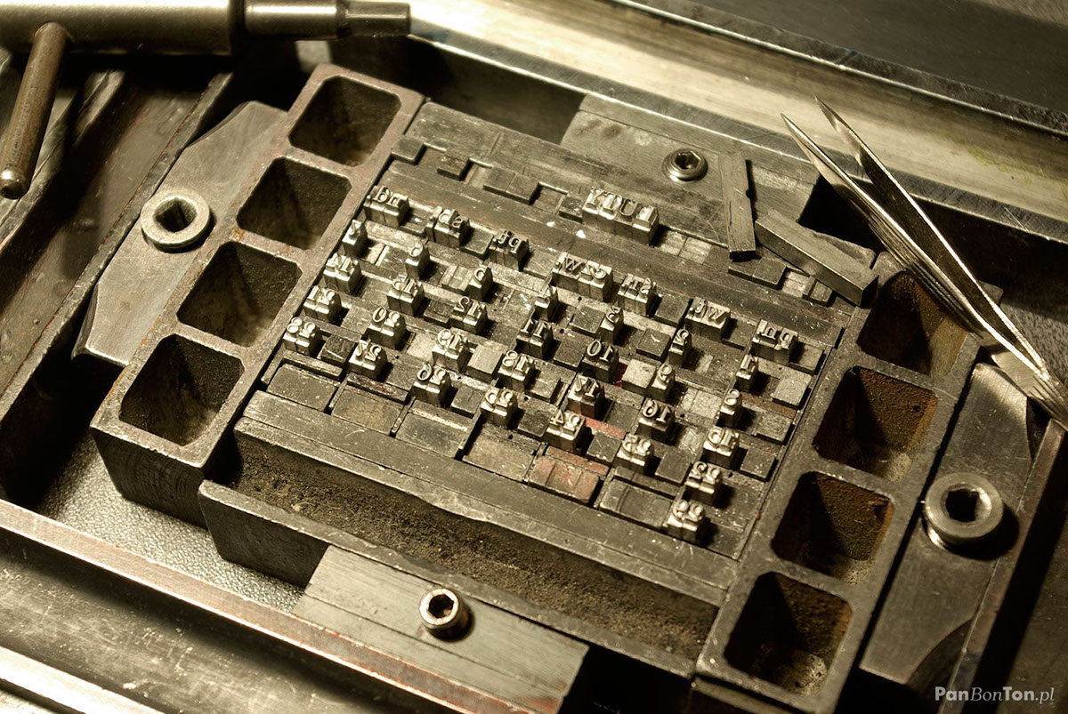 letterpress print handmade type lead czcionki druk druktypograficzny