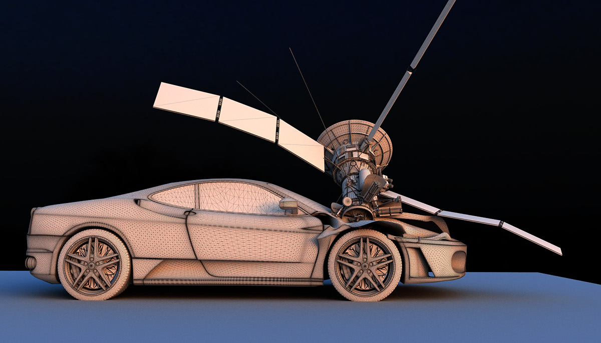 CGI photoshop c4d concept Fashion  automotive   arnold architectural design retouching 