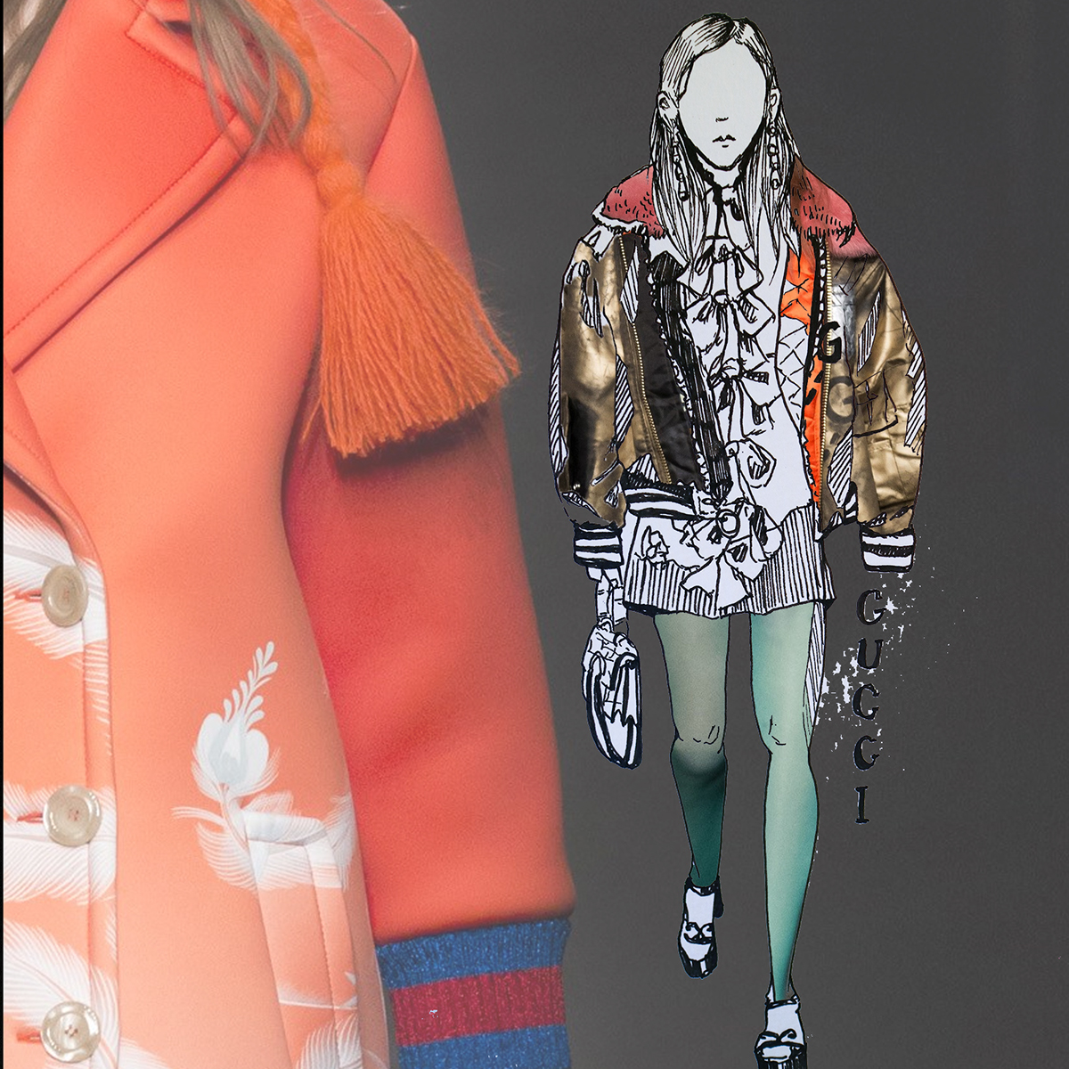Fashion  fashionillustration runway Collection design