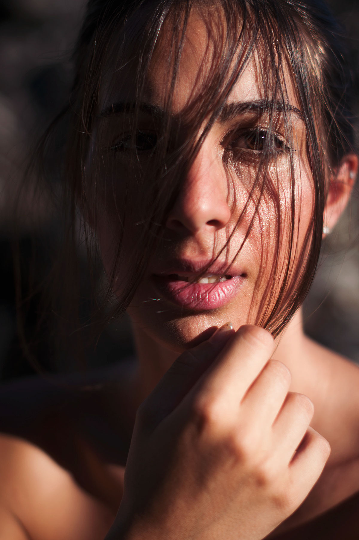 summer beach model portrait sofia hassan Italy body woman Portraiture