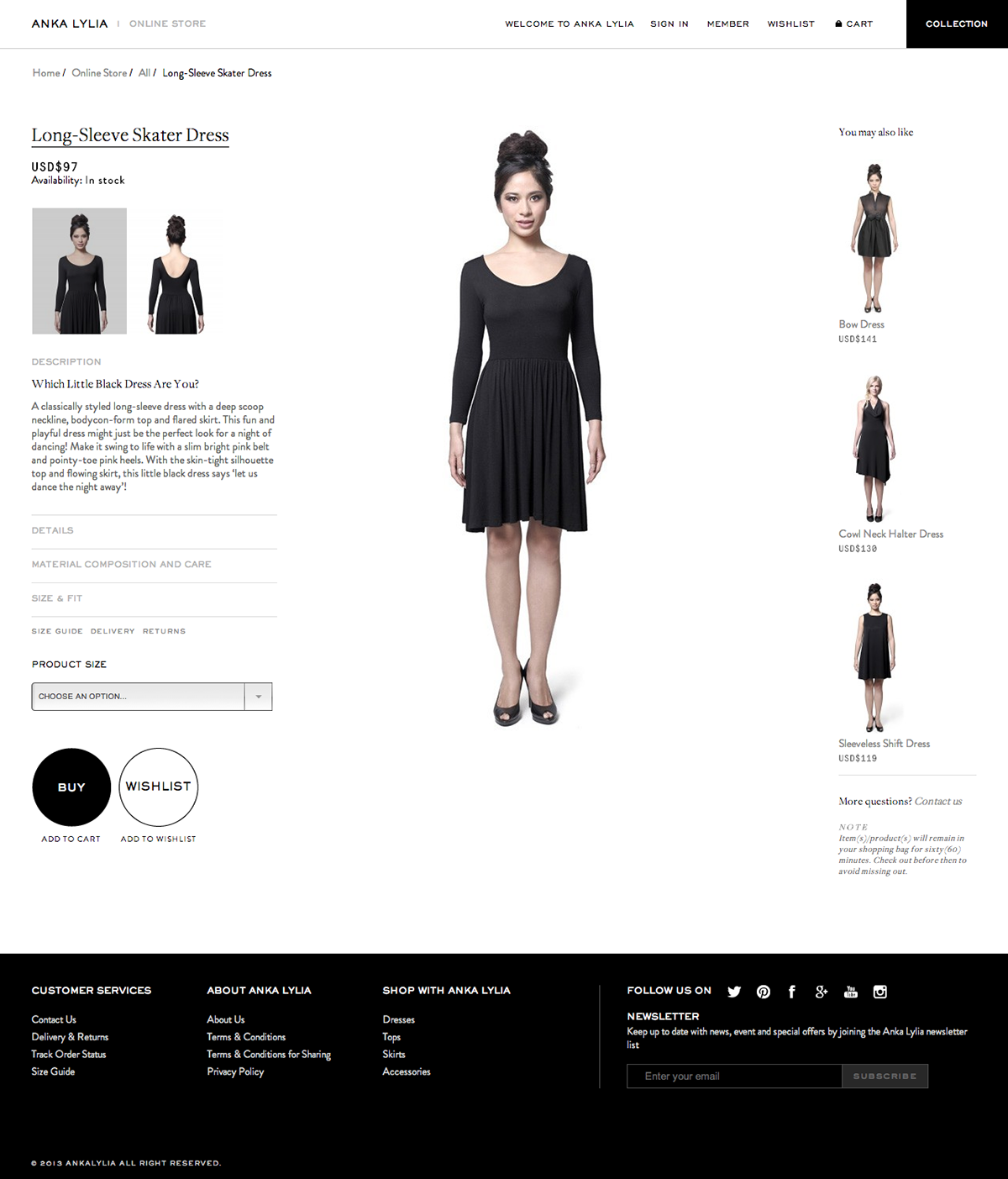 black & white tone online store
