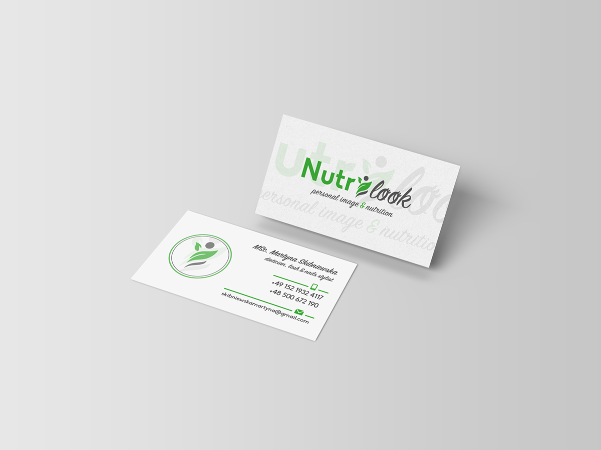 brand nutrition nutricion Food  comida diseño marca Polonia polish Good looking look business card