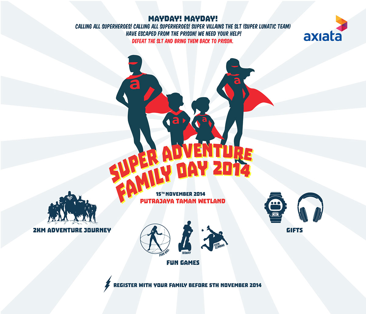 superheroes infographic Icon design dc family Day axiata