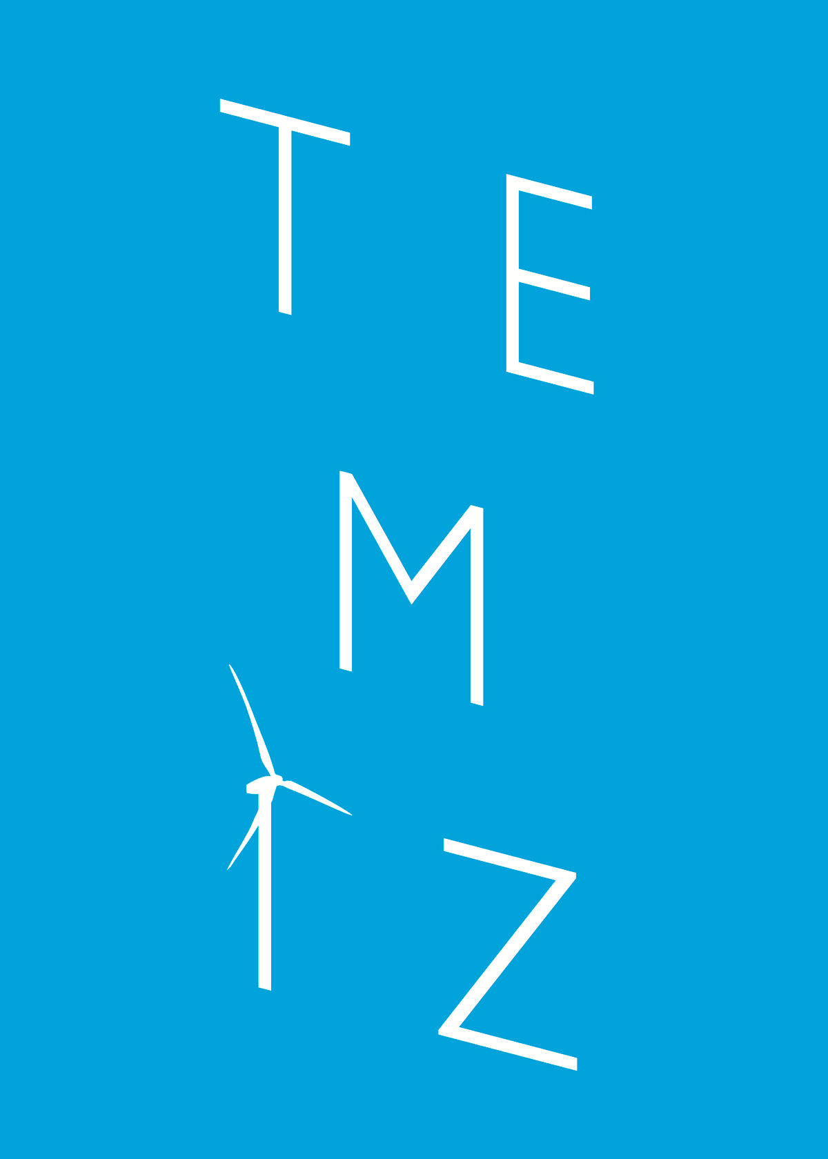 temiz clean energy clean energy temiz ecerji nuclear poster graphic ruzgar wind Turbine