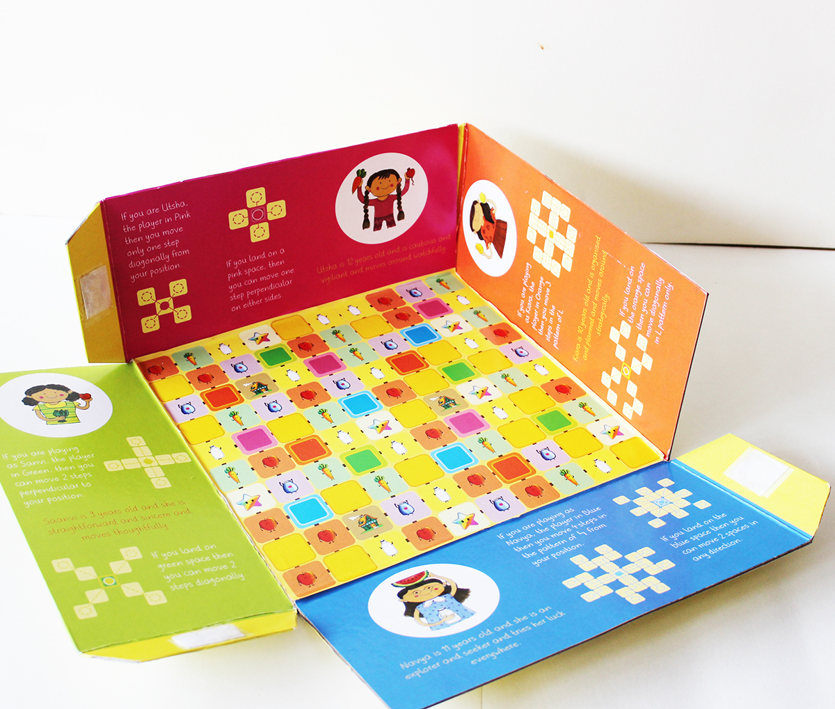 nutrition Health girls anemia game boardgame Collaborative