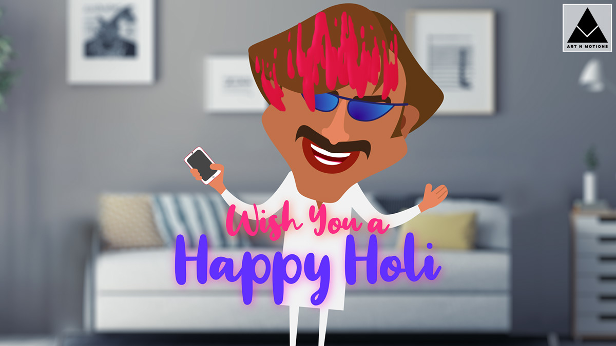 Wish You a Happy Holi! on Behance