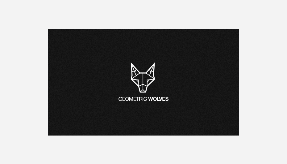 geometric wolves corporate identity visual identity Stationery brand Logotype logo clean and modern clean modern ignacio meza