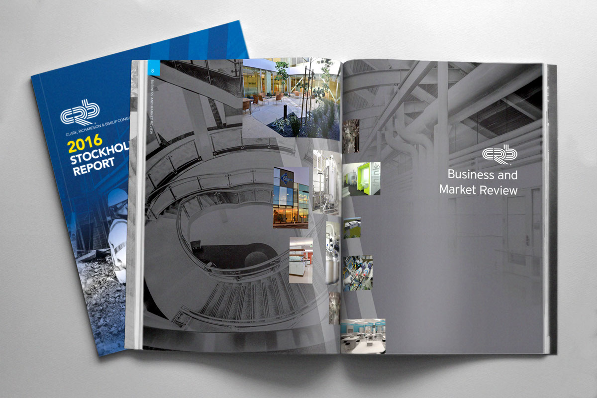 magazine brochure corporate Layout design